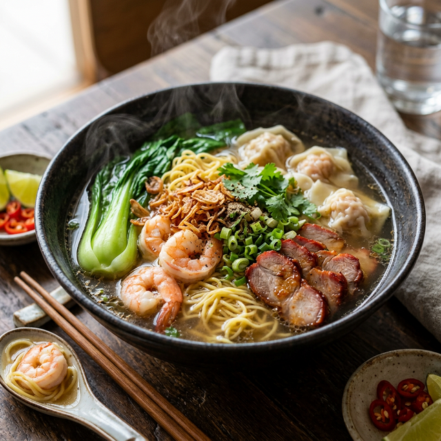 Egg Noodle Soup